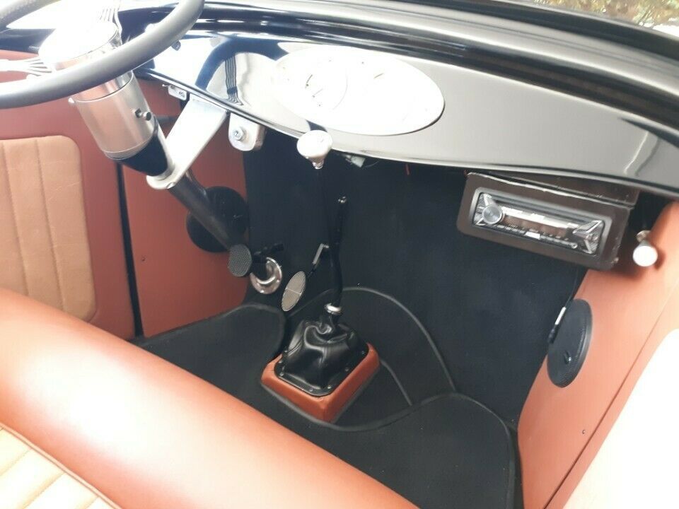 1932 Black Ford Roadster Convertible