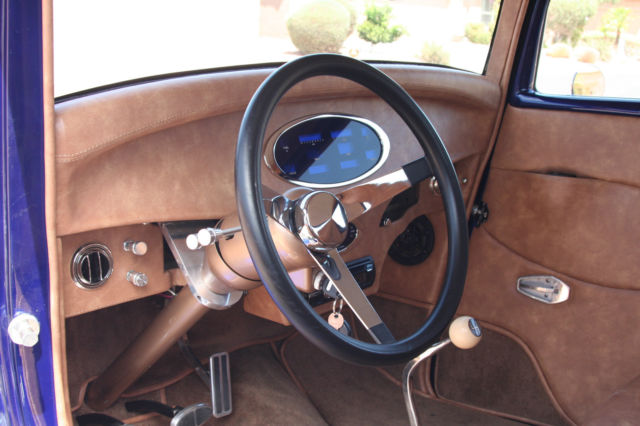 1932 Coblat Pearl Metallic Ford 3 Window Coupe, Full Fendered Coupe