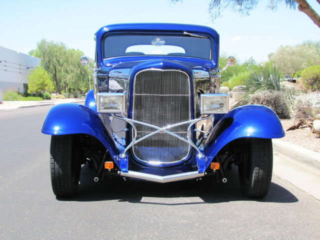 1932 Coblat Pearl Metallic Ford 3 Window Coupe, Full Fendered Coupe