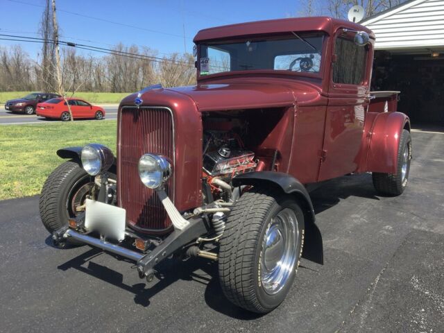1932 Burgundy Ford Other Coupe Truck