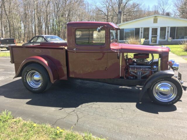 1932 Burgundy Ford Other Coupe Truck