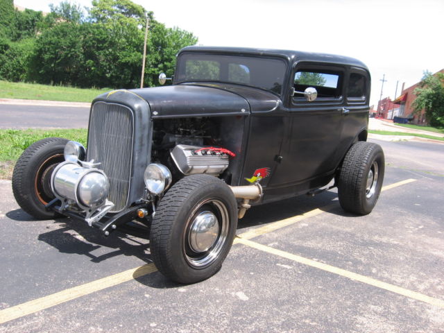 1932 Black Ford Other 2 door sedan