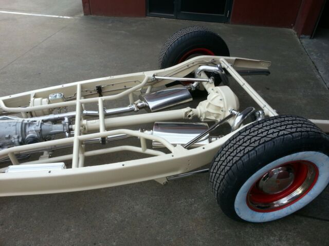 1932 cream Ford Model A Coupe