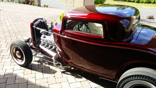 1932 CRIMSON RED Ford Other Coupe