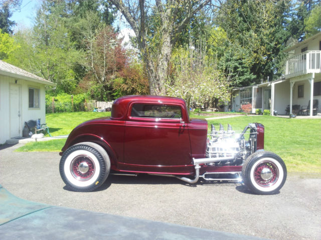 1932 CRIMSON RED Ford Other Coupe