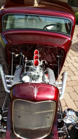 1932 CRIMSON RED Ford Other Coupe