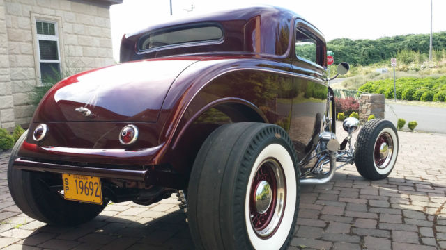 1932 CRIMSON RED Ford Other Coupe