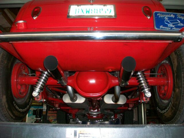 1932 Red Ford Model A roadster