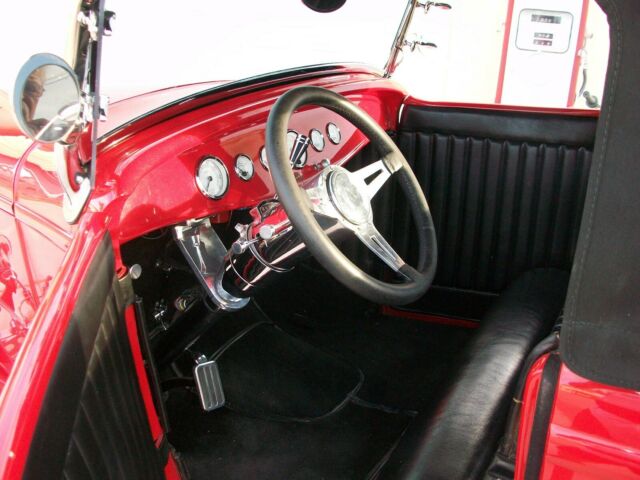 1932 Red Ford Model A roadster