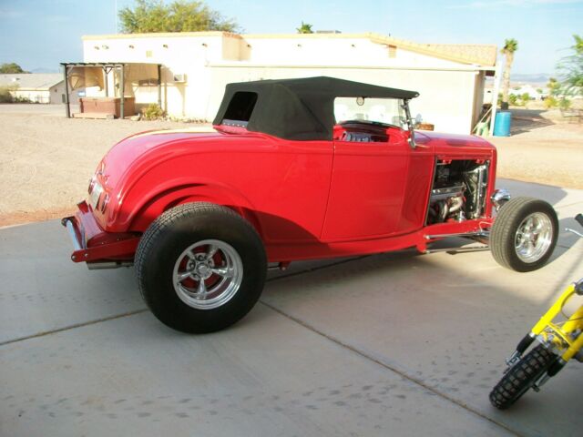 1932 Red Ford Model A roadster