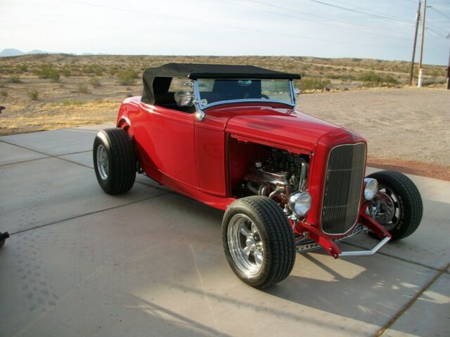 1932 Red Ford Model A roadster