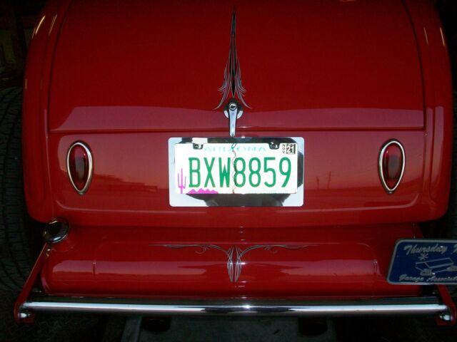 1932 Red Ford Model A roadster