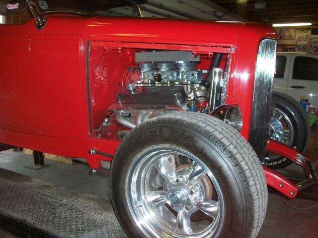 1932 Red Ford Model A roadster
