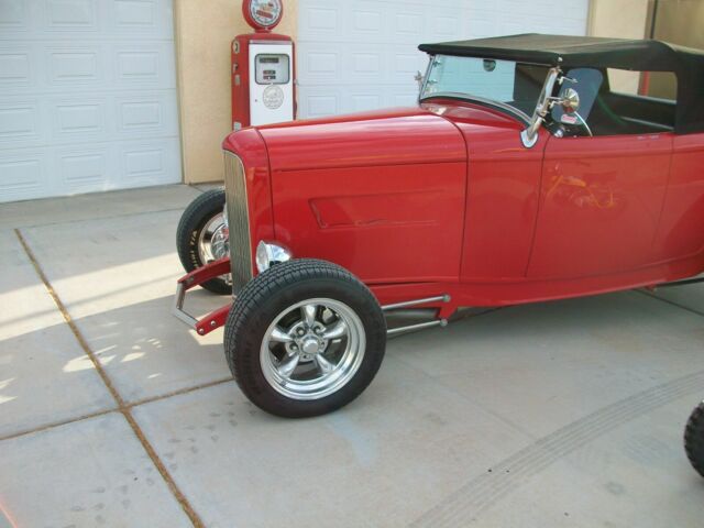 1932 Red Ford Model A roadster