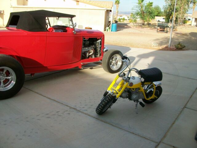 1932 Red Ford Model A roadster