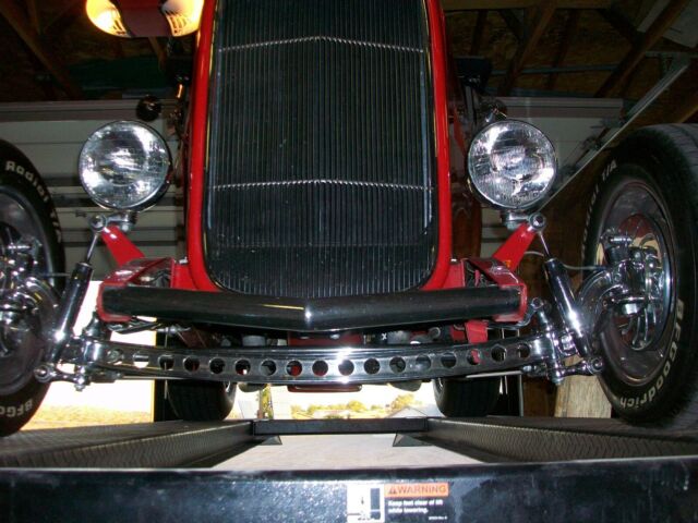 1932 Red Ford Model A roadster