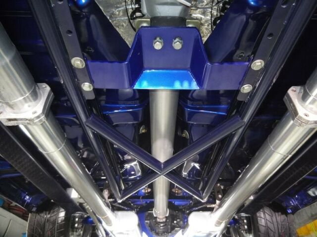 1957 Blue Chevrolet Bel Air/150/210 Convertible