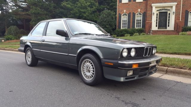 1986 Gray BMW 3-Series Coupe