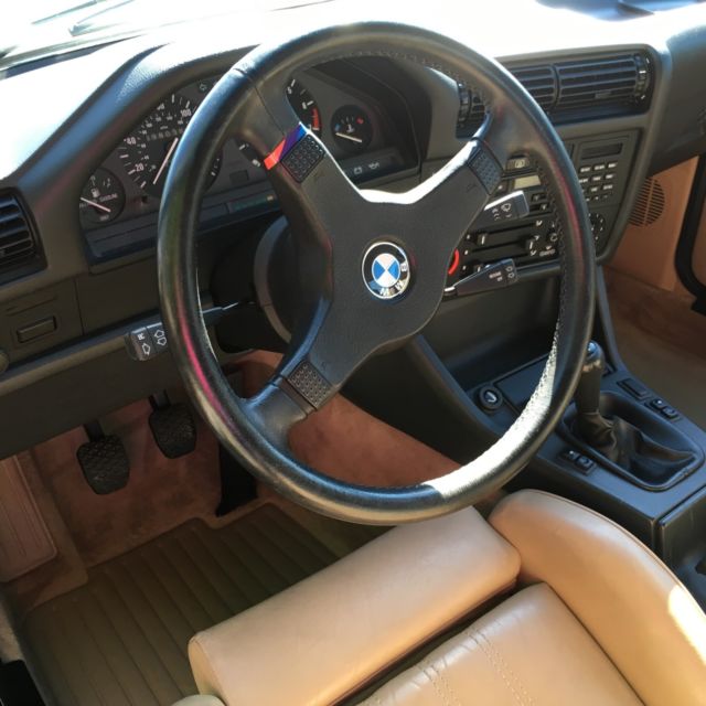 1988 Bronze/Beige BMW 3-Series Coupe