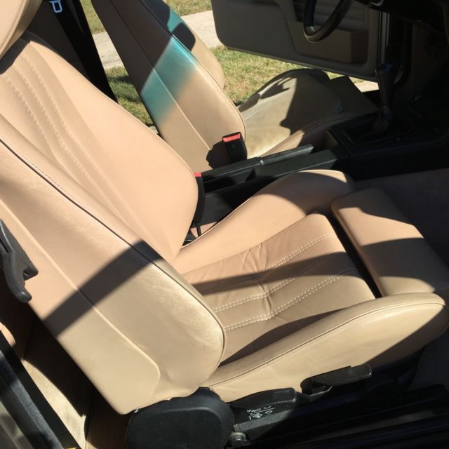 1988 Bronze/Beige BMW 3-Series Coupe