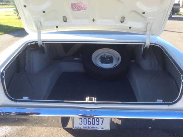 1966 White Chevrolet Nova Sedan