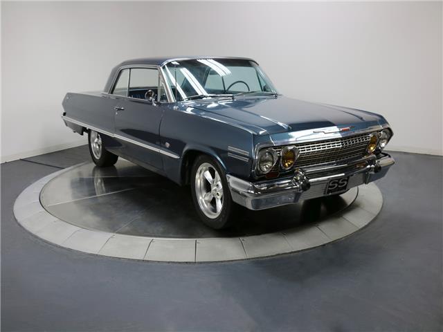 1963 Blue Chevrolet Impala --