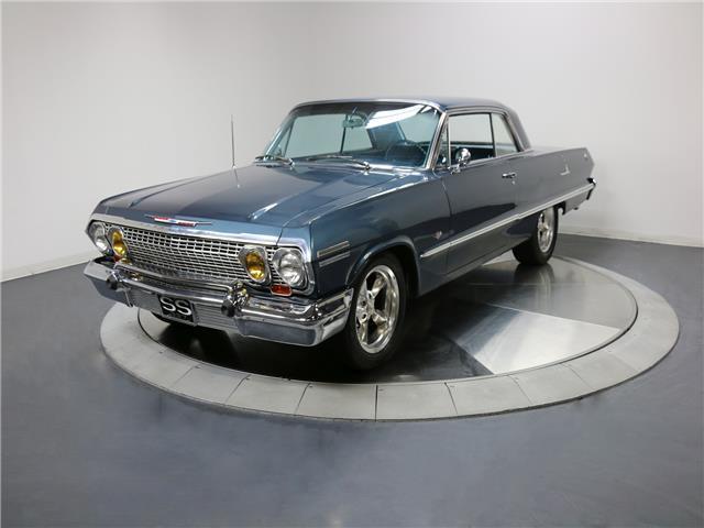 1963 Blue Chevrolet Impala --