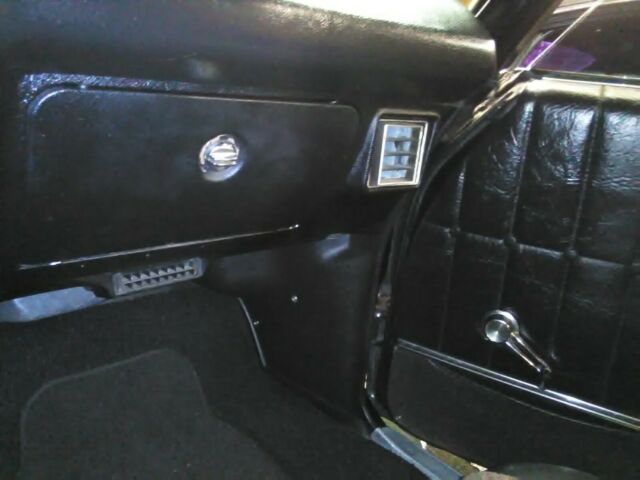 1972 Black Chevrolet Monte Carlo Coupe