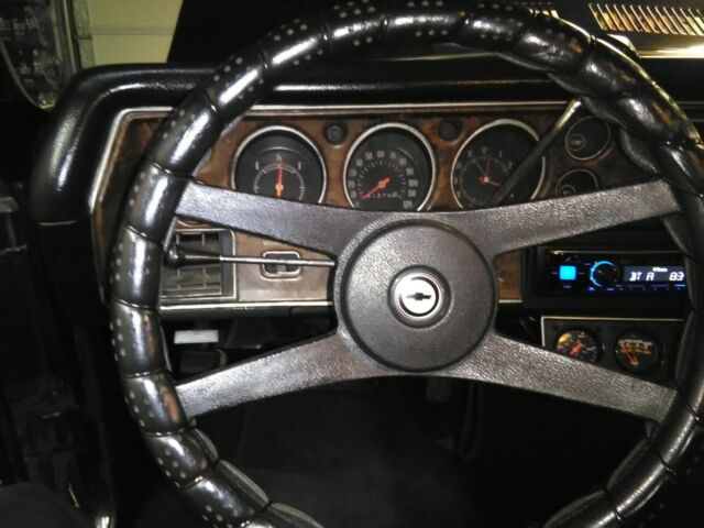 1972 Black Chevrolet Monte Carlo Coupe