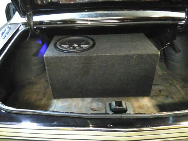 1972 Black Chevrolet Monte Carlo Coupe