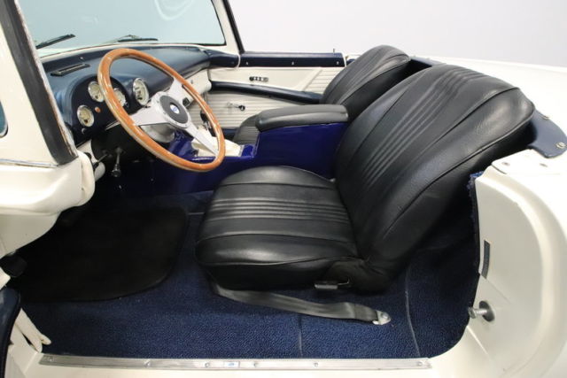 1955 White Ford Thunderbird Coupe