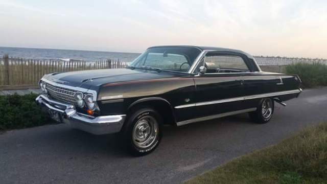 1963 Black Chevrolet Impala SS