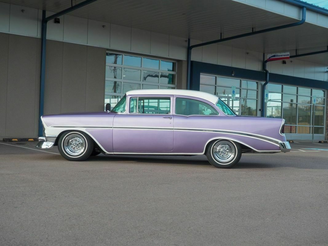 1956 Purple Chevrolet Bel Air/150/210 --