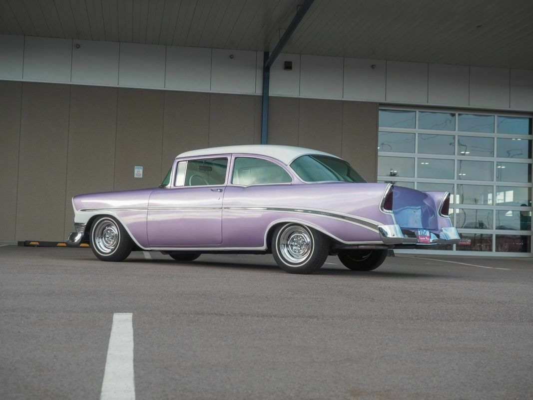 1956 Purple Chevrolet Bel Air/150/210 --