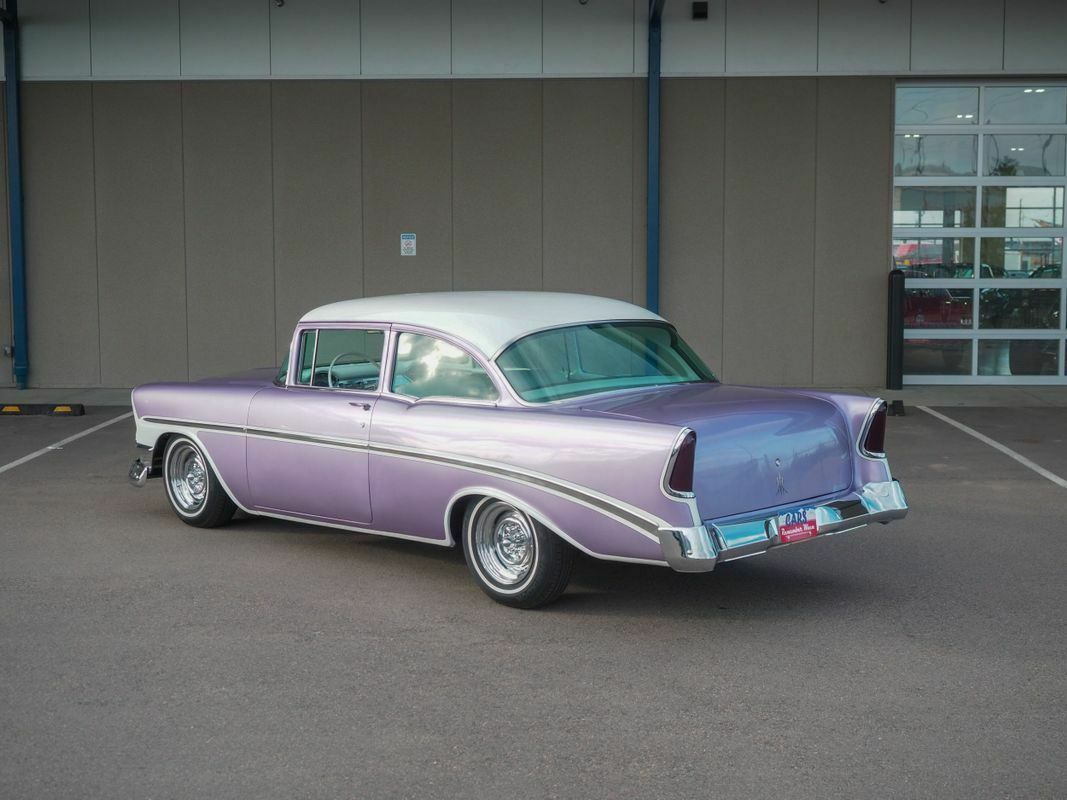 1956 Purple Chevrolet Bel Air/150/210 --