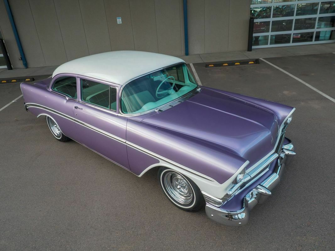 1956 Purple Chevrolet Bel Air/150/210 --