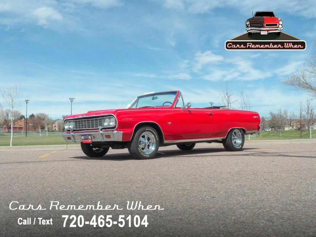 1964 Red Chevrolet Malibu --