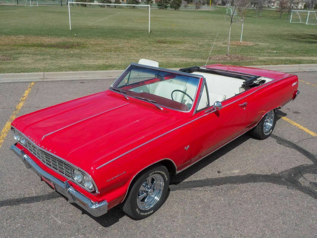 1964 Red Chevrolet Malibu --