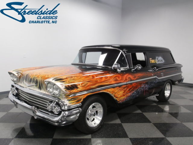 1958 Black Chevrolet Sedan Delivery Wagon