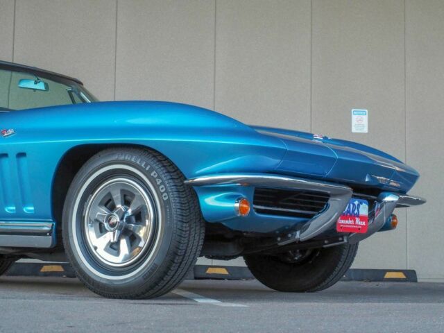 1965 Blue Chevrolet Corvette --