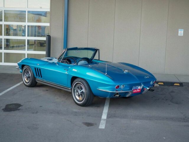 1965 Blue Chevrolet Corvette --