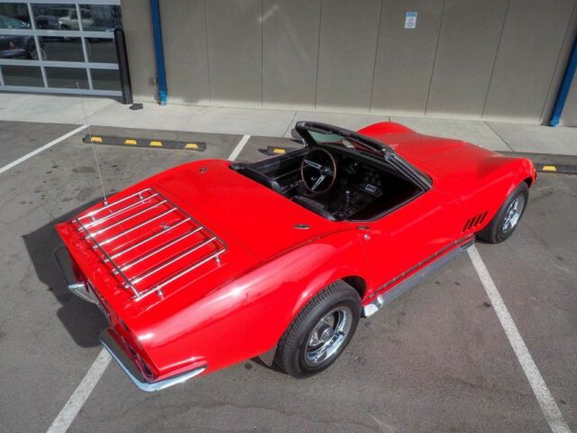 1968 Red Chevrolet Corvette --