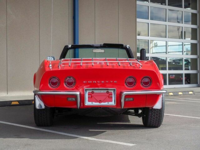 1968 Red Chevrolet Corvette --