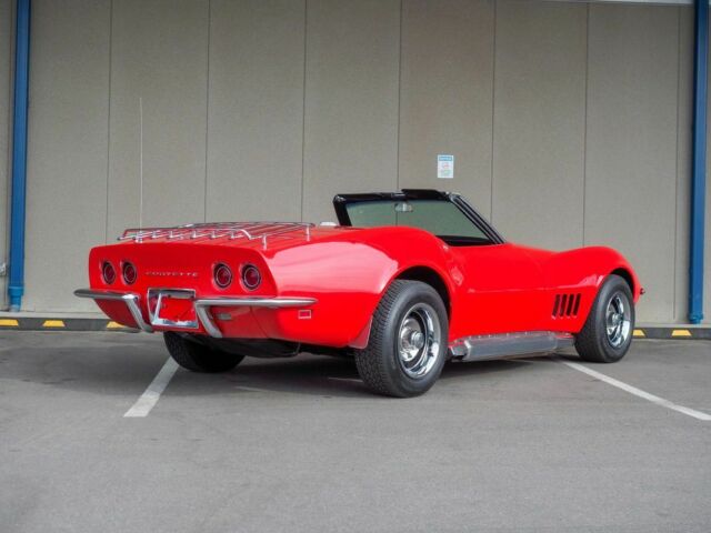1968 Red Chevrolet Corvette --