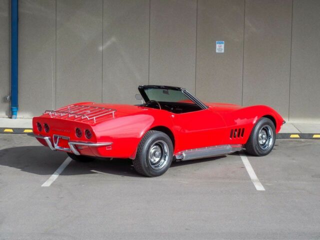1968 Red Chevrolet Corvette --