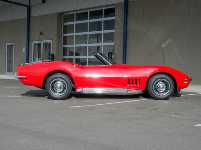 1968 Red Chevrolet Corvette --
