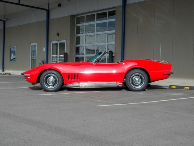 1968 Red Chevrolet Corvette --