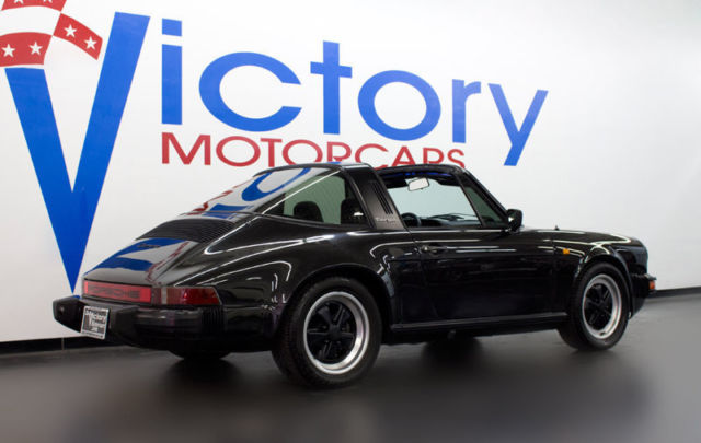1984 BLACK METALLIC Porsche 911 Convertible