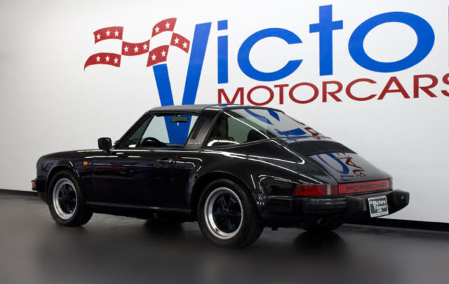 1984 BLACK METALLIC Porsche 911 Convertible