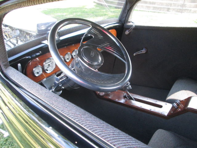 1933 BLACK Ford 5 WINDOW COUPE COUPE